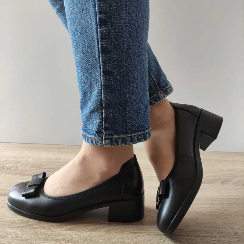 PANTOFI CASUAL DAMA FORMAZIONE 3708811 NEGRI - imagine 2
