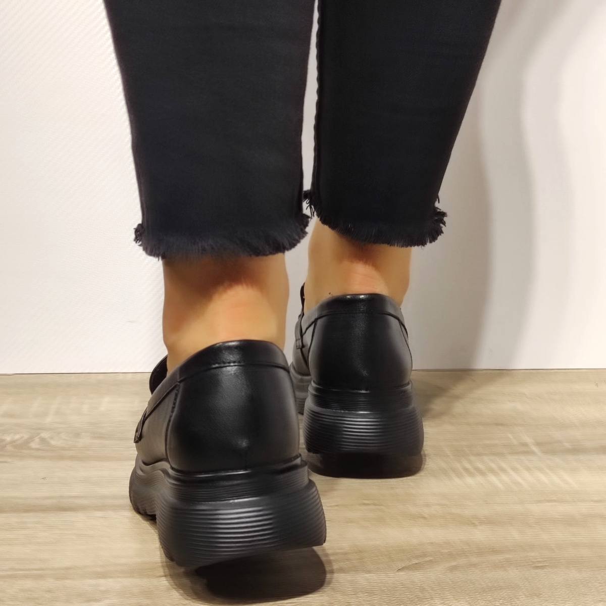 PANTOFI CASUAL DAMA FORMAZIONE 37822 NEGRI - imagine 4