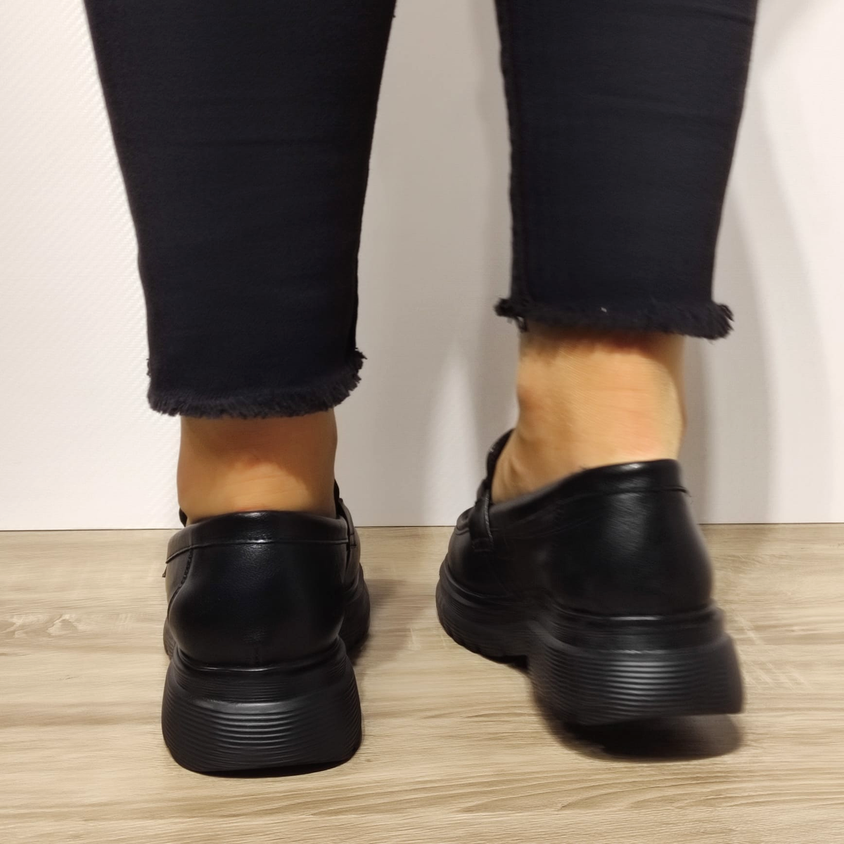 PANTOFI CASUAL DAMA FORMAZIONE 37822 NEGRI - imagine 5