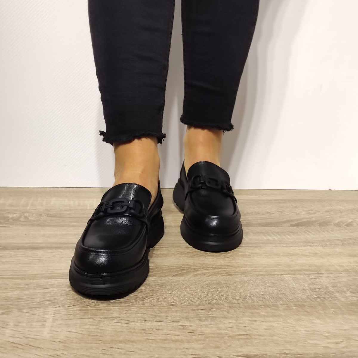 PANTOFI CASUAL DAMA FORMAZIONE 37822 NEGRI - imagine 8