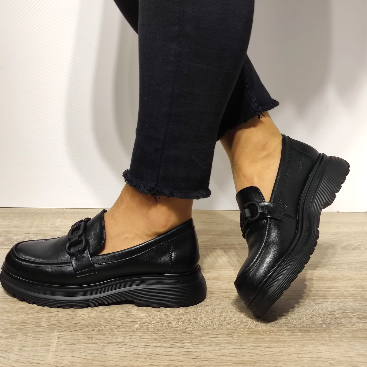 PANTOFI CASUAL DAMA FORMAZIONE 37822 NEGRI - imagine 2