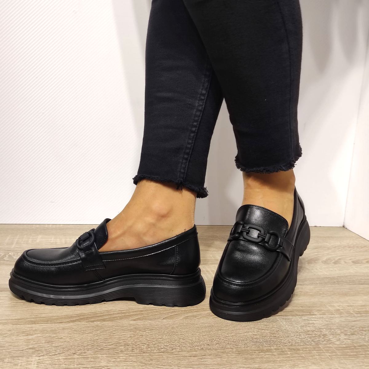 PANTOFI CASUAL DAMA FORMAZIONE 37822 NEGRI - imagine 3
