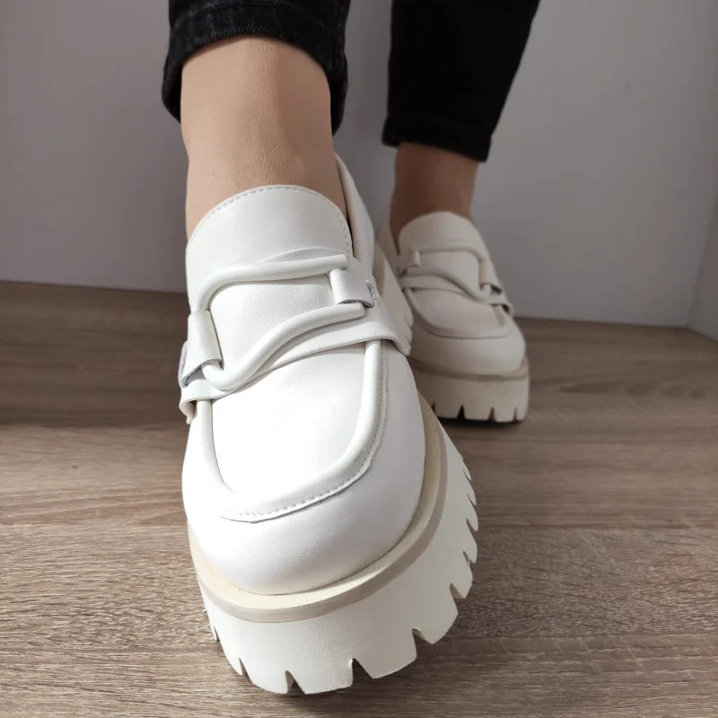 PANTOFI CASUAL DAMA FORMAZIONE 50032-21 OFF WHITE - imagine 3