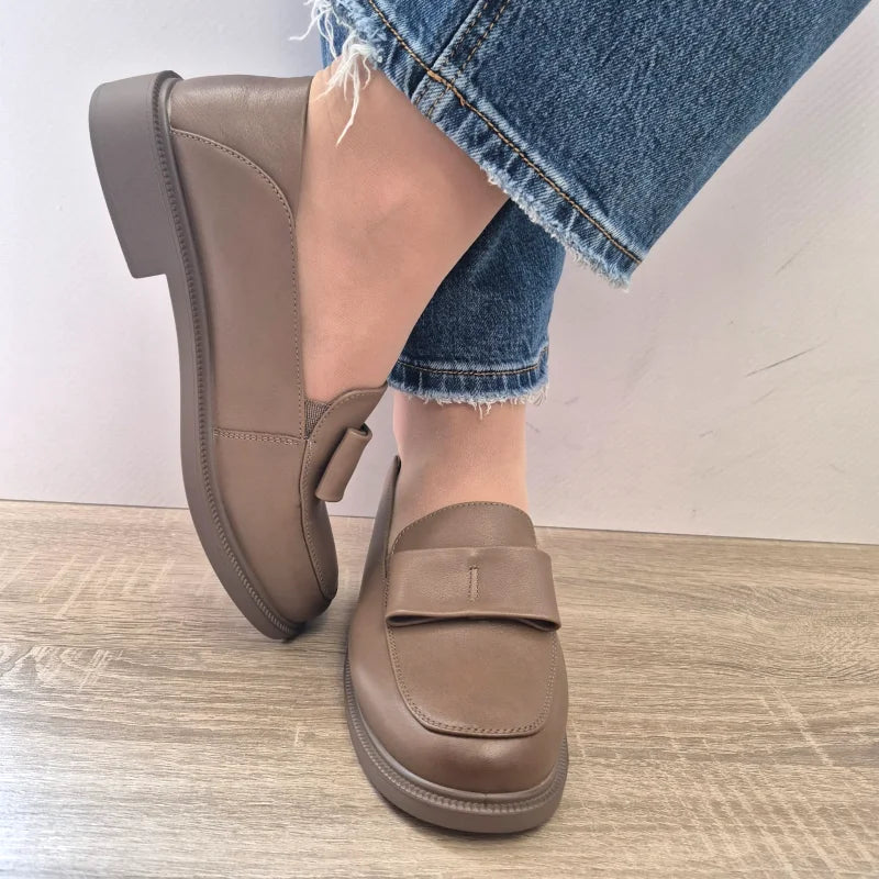PANTOFI CASUAL DAMA FORMAZIONE 5226502 KAKI - imagine 5
