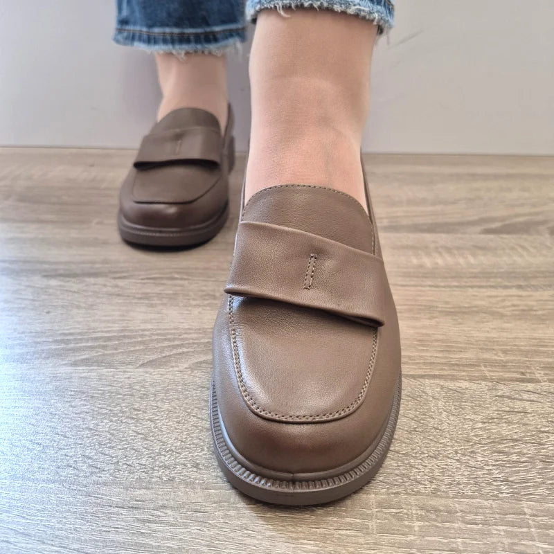 PANTOFI CASUAL DAMA FORMAZIONE 5226502 KAKI - imagine 3