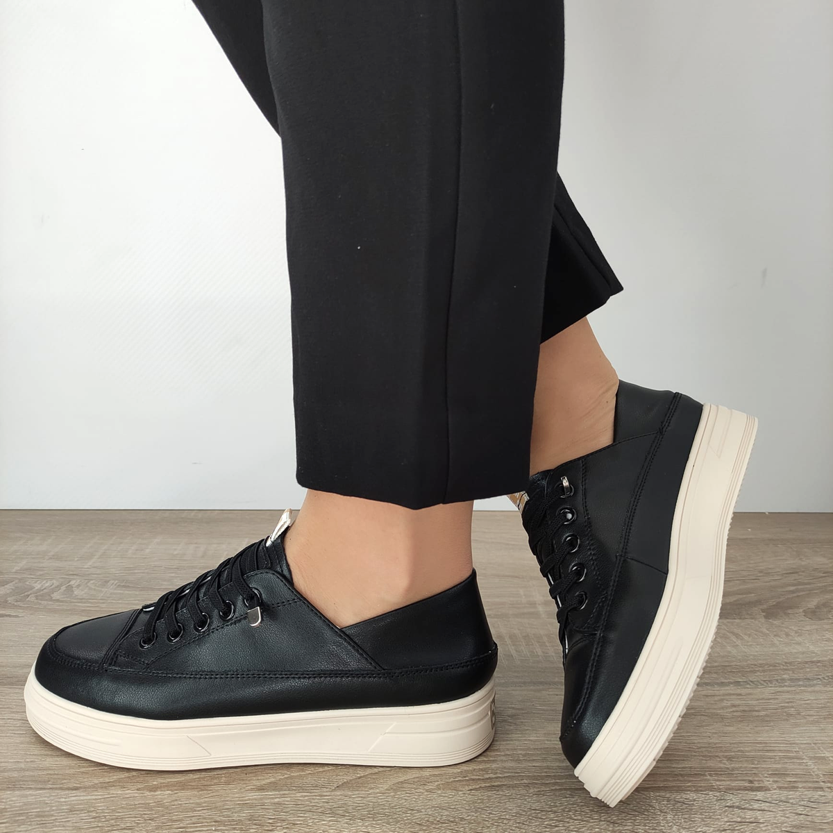 PANTOFI CASUAL DAMA FORMAZIONE 62250 NEGRI - imagine 2