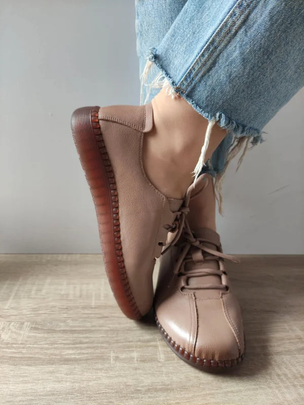PANTOFI CASUAL DAMA FORMAZIONE 6350 APRICOT - imagine 4