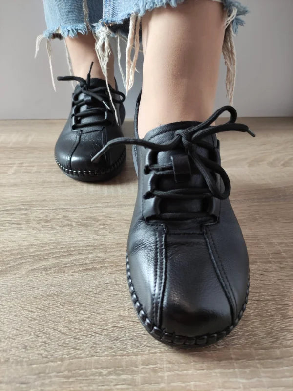 PANTOFI CASUAL DAMA FORMAZIONE 6351 NEGRI - imagine 4