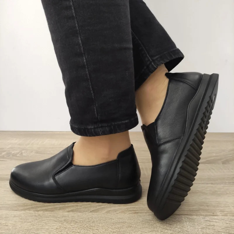 PANTOFI CASUAL DAMA FORMAZIONE 6666 NEGRI - imagine 2