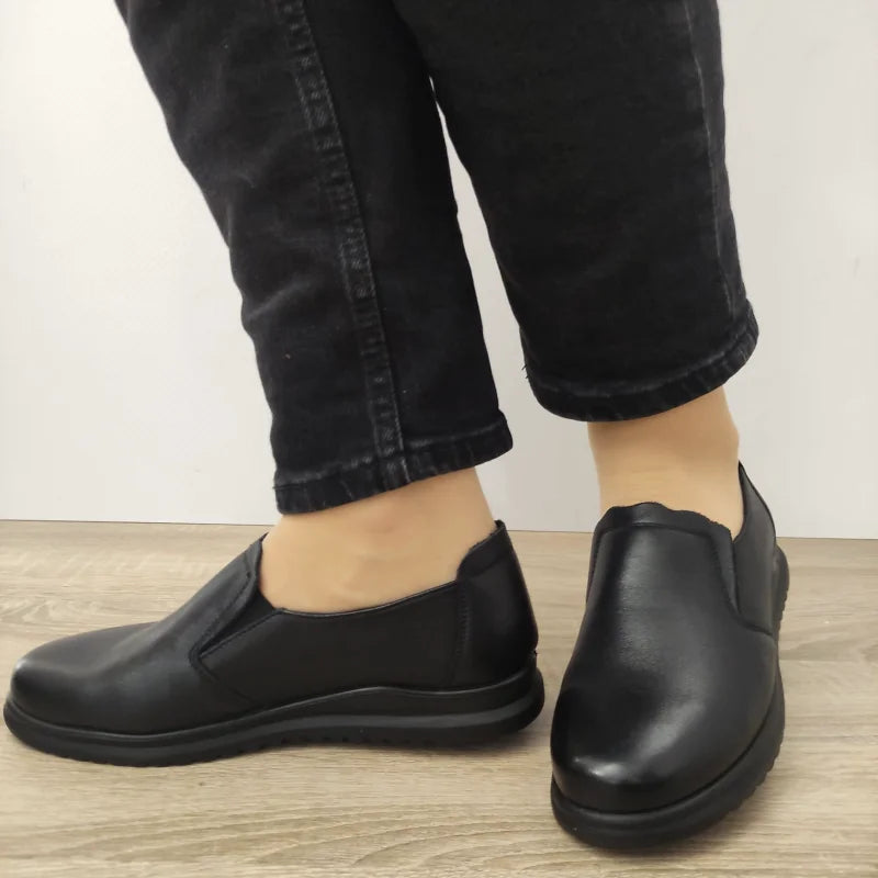 PANTOFI CASUAL DAMA FORMAZIONE 6666 NEGRI - imagine 4