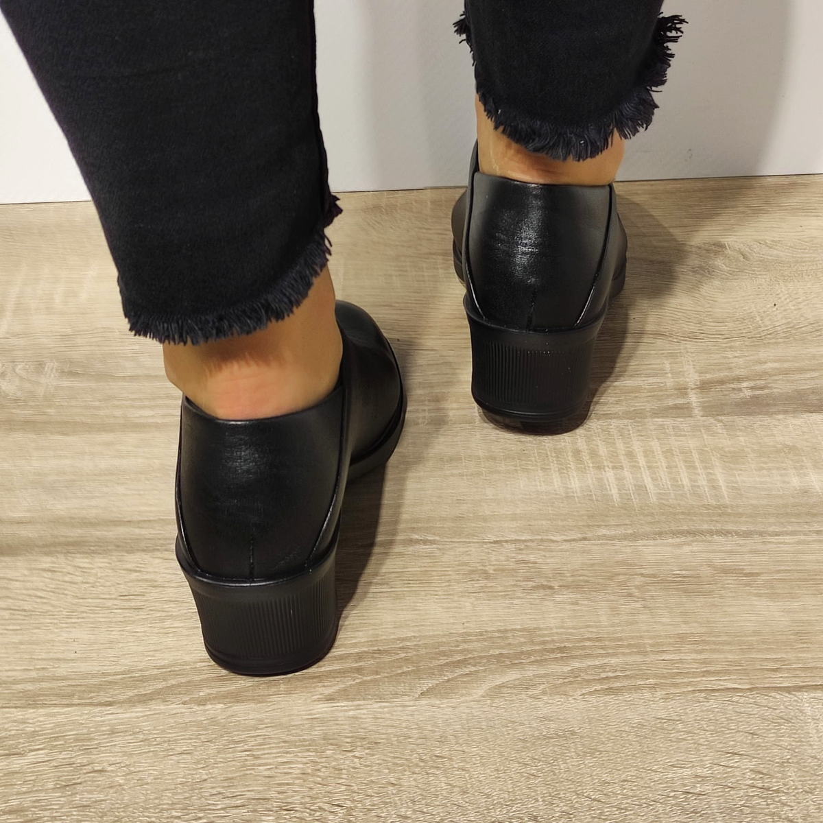 PANTOFI CASUAL DAMA FORMAZIONE 6903 NEGRI - imagine 4