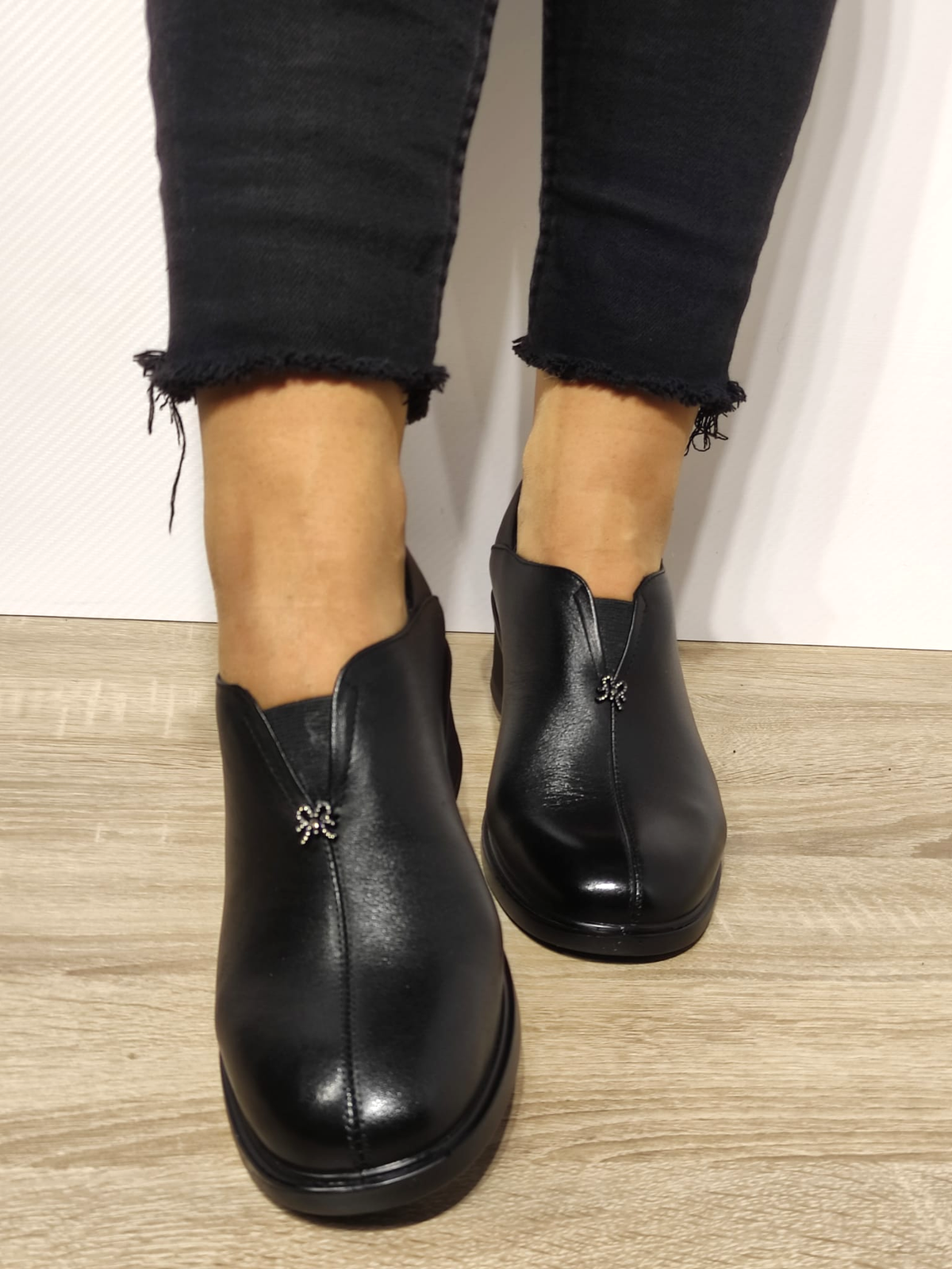 PANTOFI CASUAL DAMA FORMAZIONE 6903 NEGRI - imagine 6