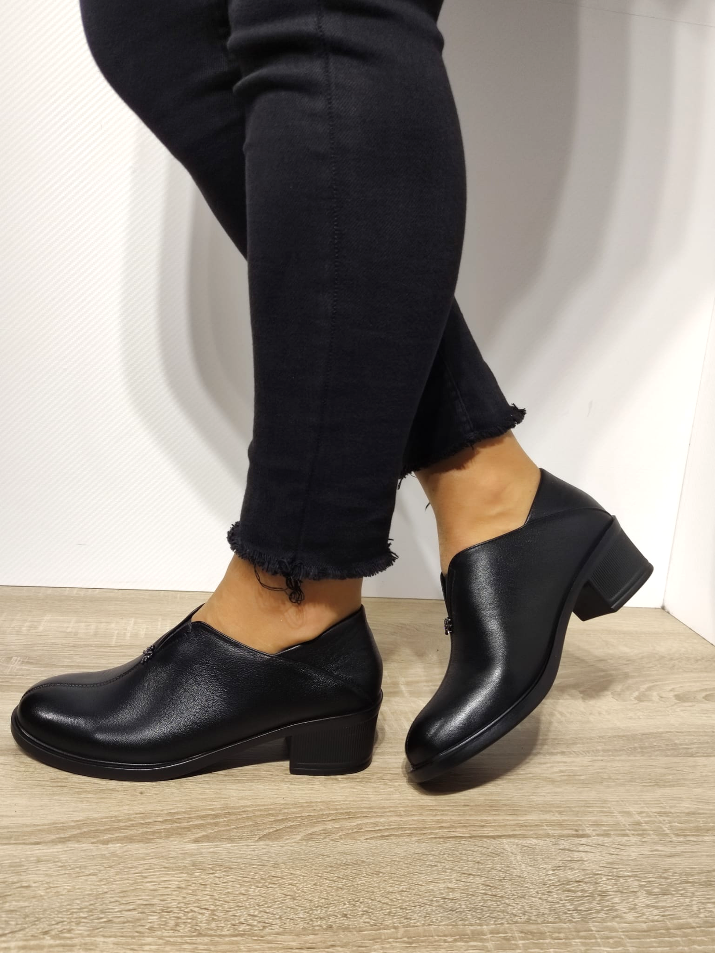 PANTOFI CASUAL DAMA FORMAZIONE 6903 NEGRI - imagine 7