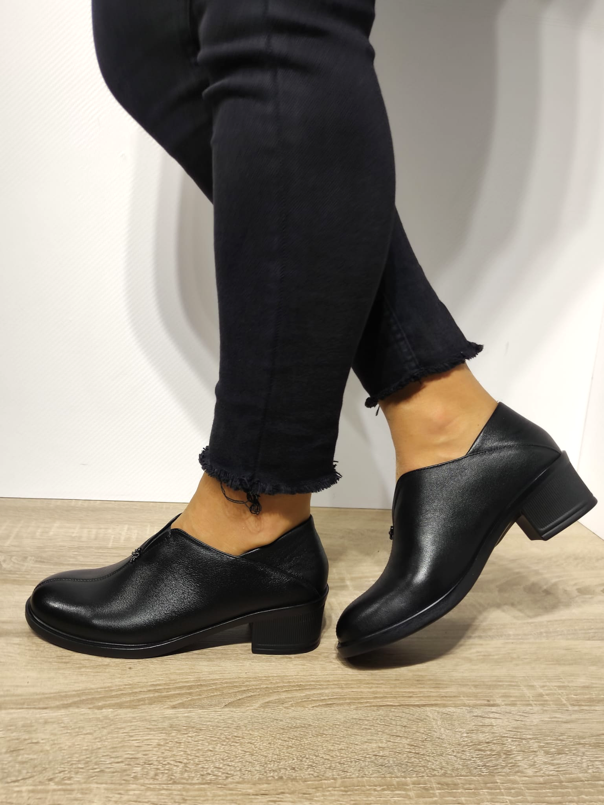 PANTOFI CASUAL DAMA FORMAZIONE 6903 NEGRI - imagine 8