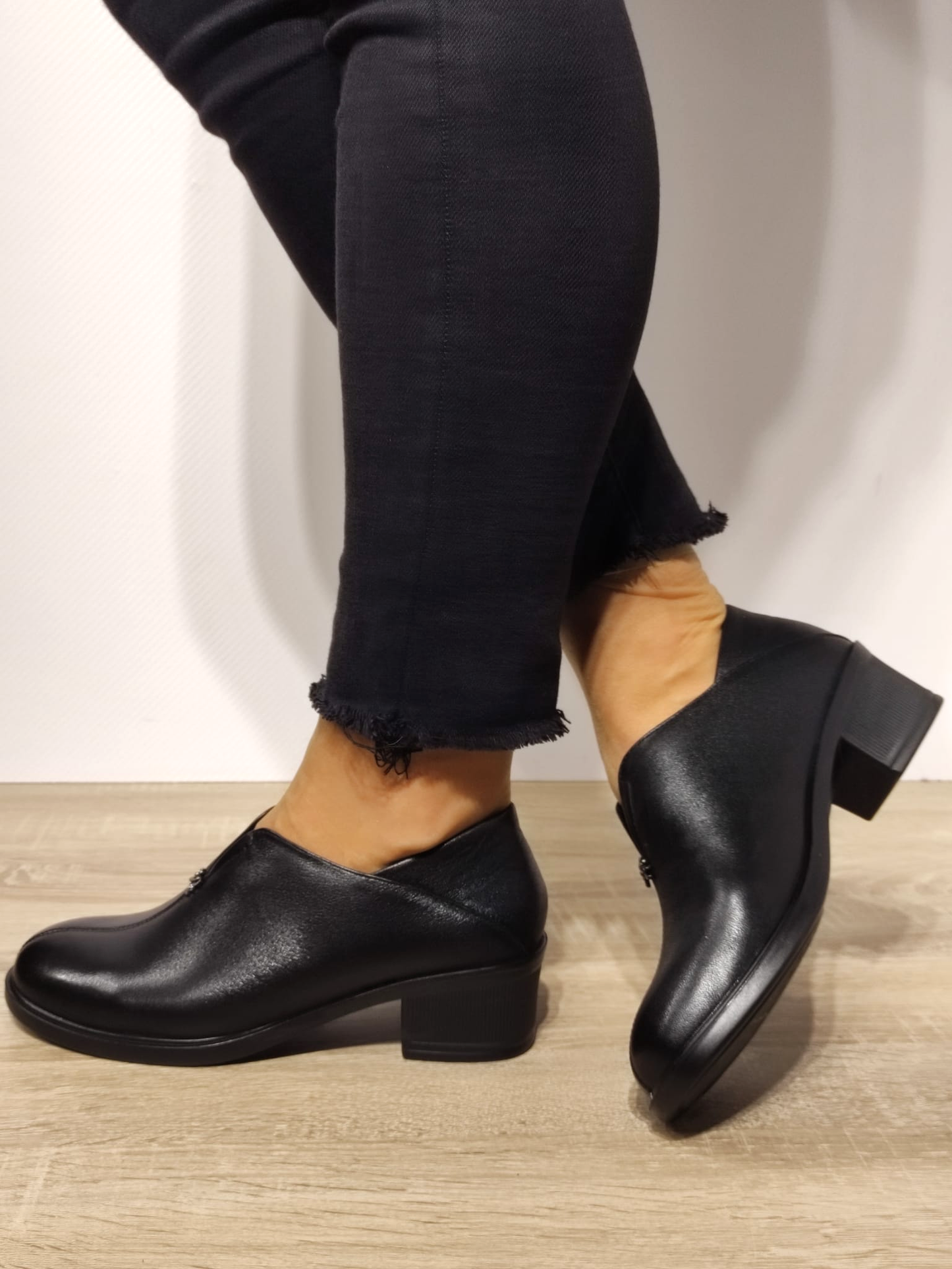 PANTOFI CASUAL DAMA FORMAZIONE 6903 NEGRI - imagine 2