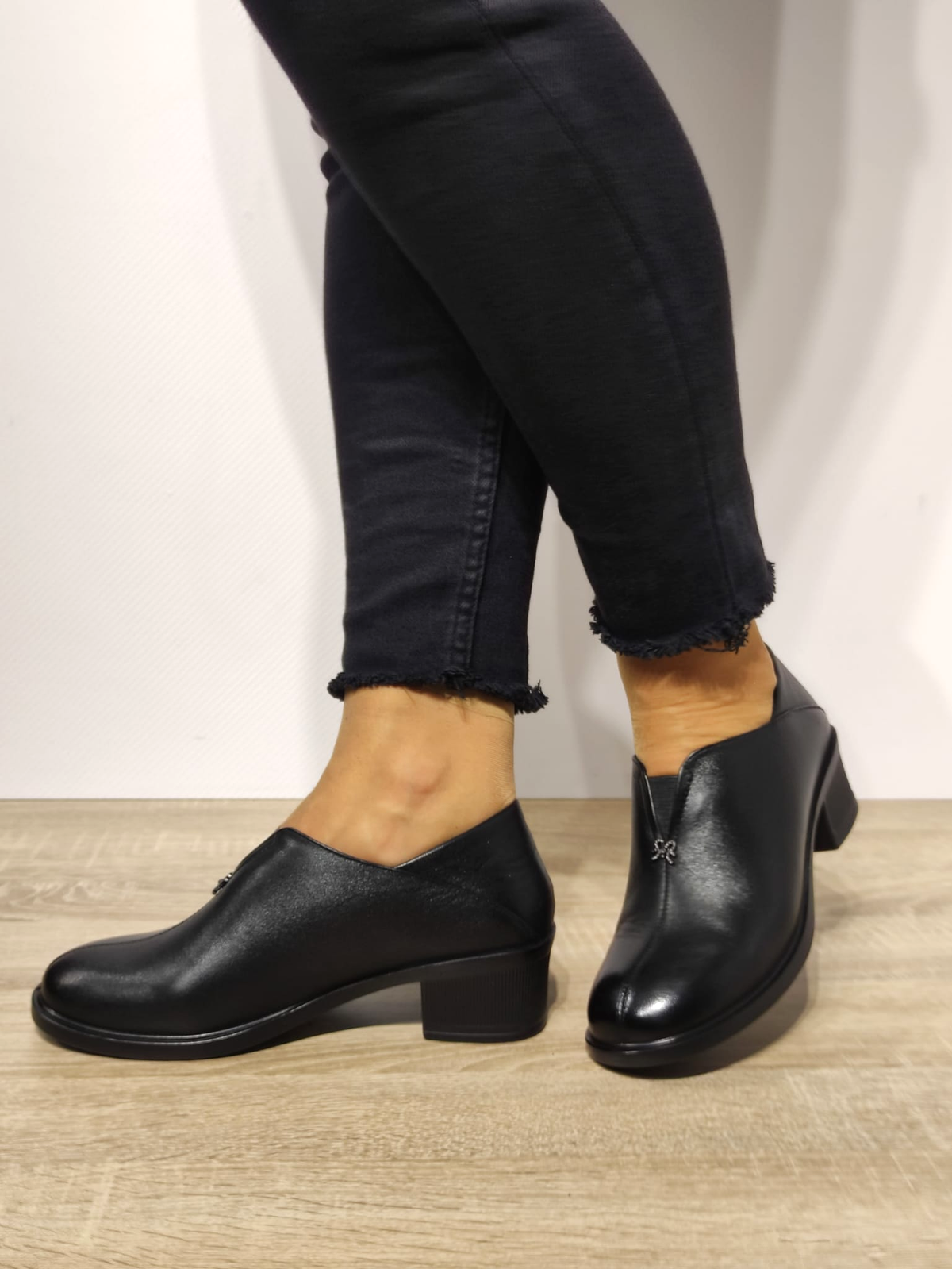 PANTOFI CASUAL DAMA FORMAZIONE 6903 NEGRI - imagine 3