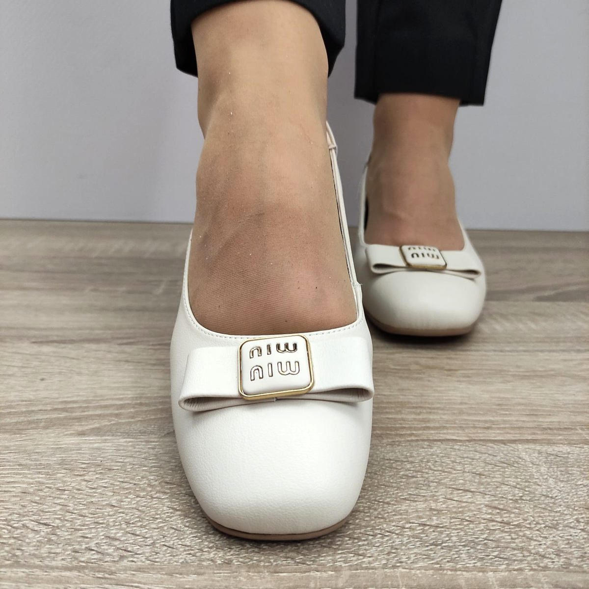PANTOFI CASUAL DAMA FORMAZIONE 6913A CREM - imagine 5