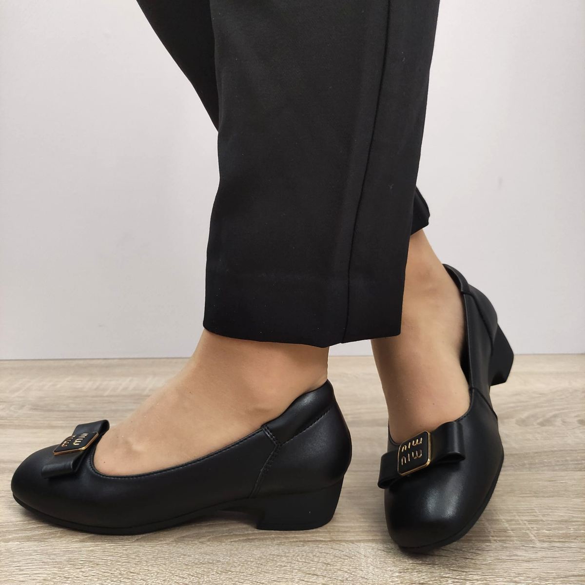 PANTOFI CASUAL DAMA FORMAZIONE 6913A NEGRI - imagine 2