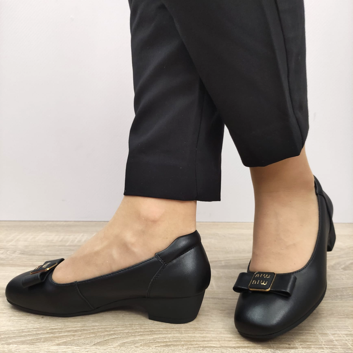 PANTOFI CASUAL DAMA FORMAZIONE 6913A NEGRI - imagine 3
