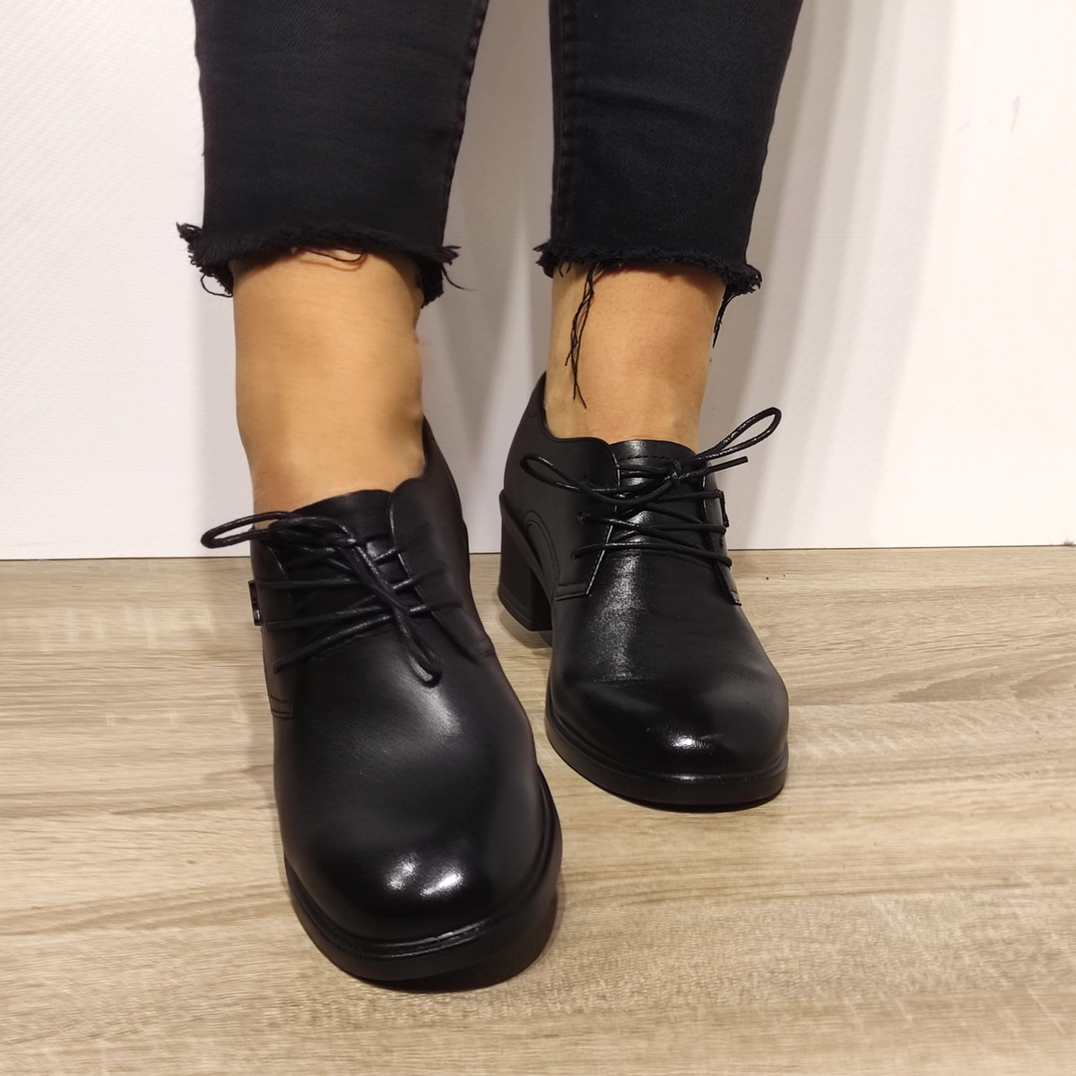 PANTOFI CASUAL DAMA FORMAZIONE 7601 NEGRI - imagine 6