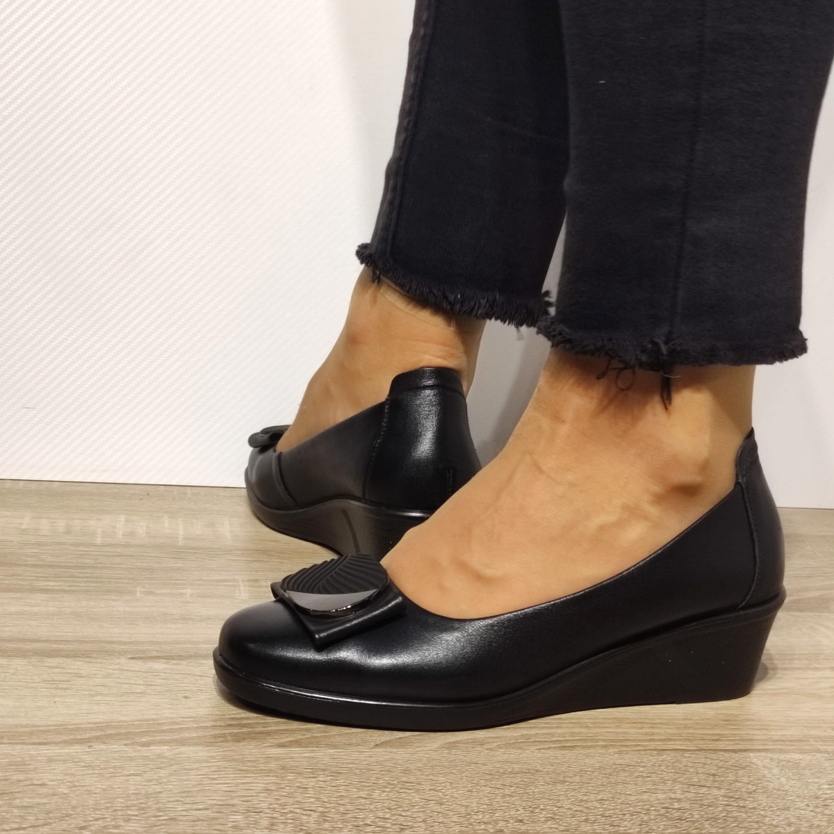 PANTOFI CASUAL DAMA FORMAZIONE 85-11 NEGRI - imagine 6