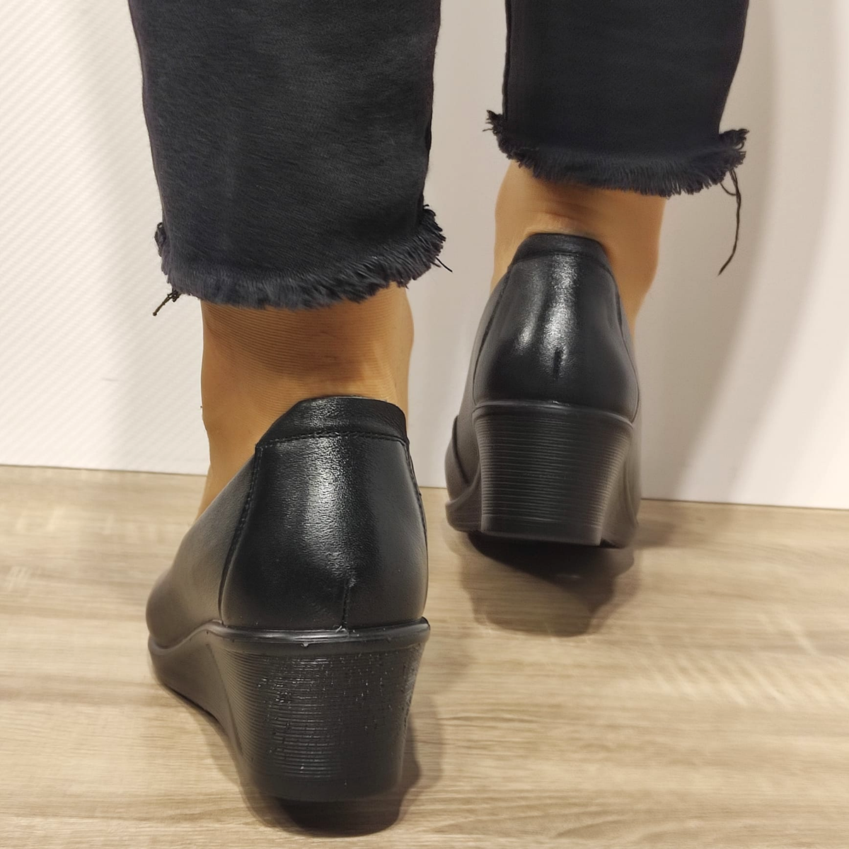 PANTOFI CASUAL DAMA FORMAZIONE 85-13 NEGRI - imagine 3