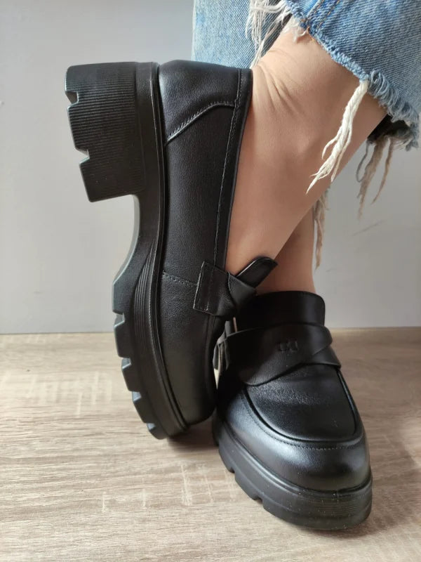 PANTOFI CASUAL DAMA FORMAZIONE 90-55 NEGRI - imagine 5