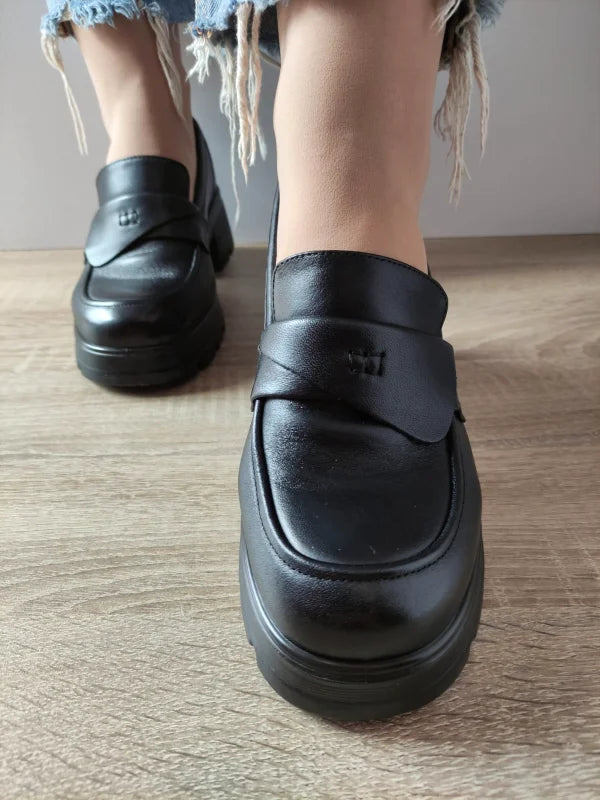 PANTOFI CASUAL DAMA FORMAZIONE 90-55 NEGRI - imagine 3