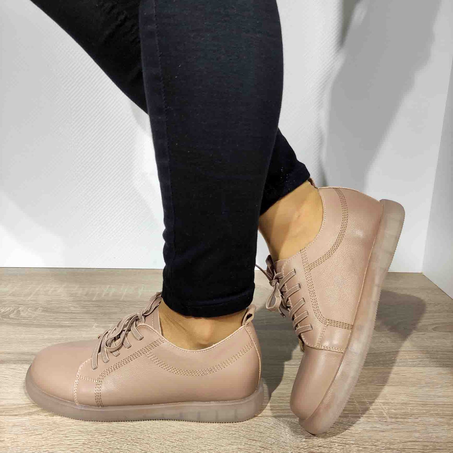 PANTOFI CASUAL DAMA FORMAZIONE 92701 BEJ