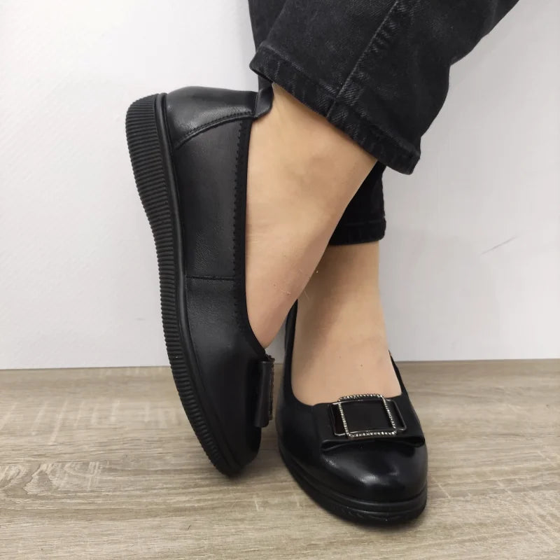 PANTOFI CASUAL DAMA FORMAZIONE A130 NEGRI - imagine 5