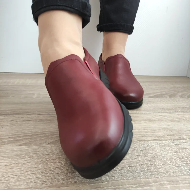 PANTOFI CASUAL DAMA FORMAZIONE GALLOP 231153 BORDO - imagine 4