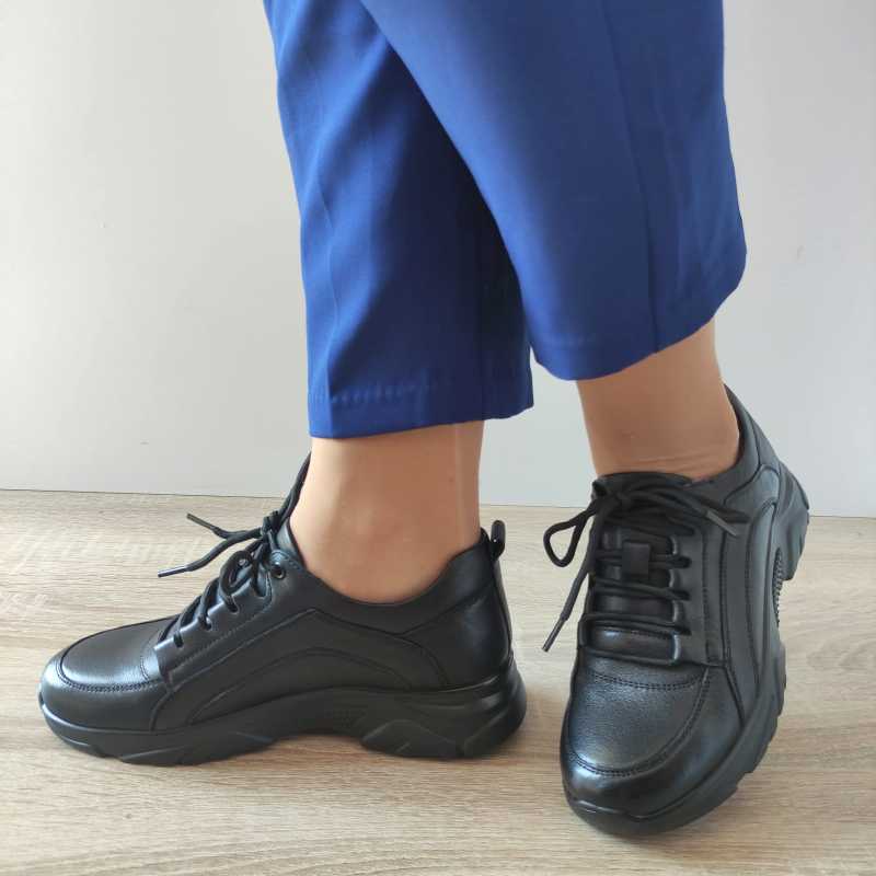 PANTOFI CASUAL DAMA FORMAZIONE N3311 NEGRI - imagine 2