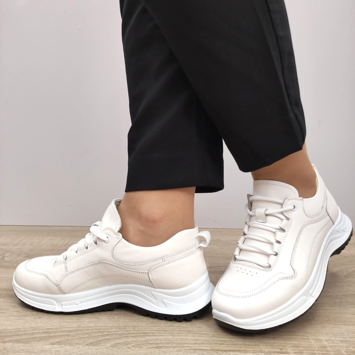 PANTOFI CASUAL DAMA FORMAZIONE N503 CREM - imagine 3