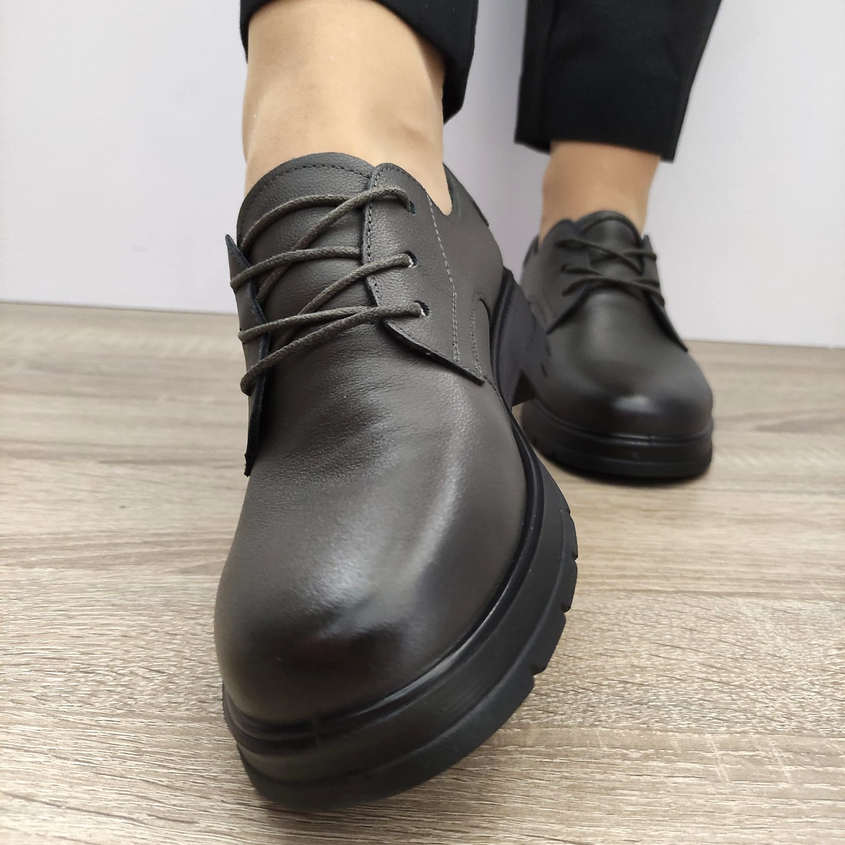 PANTOFI CASUAL DAMA FORMAZIONE N710 GRI - imagine 4