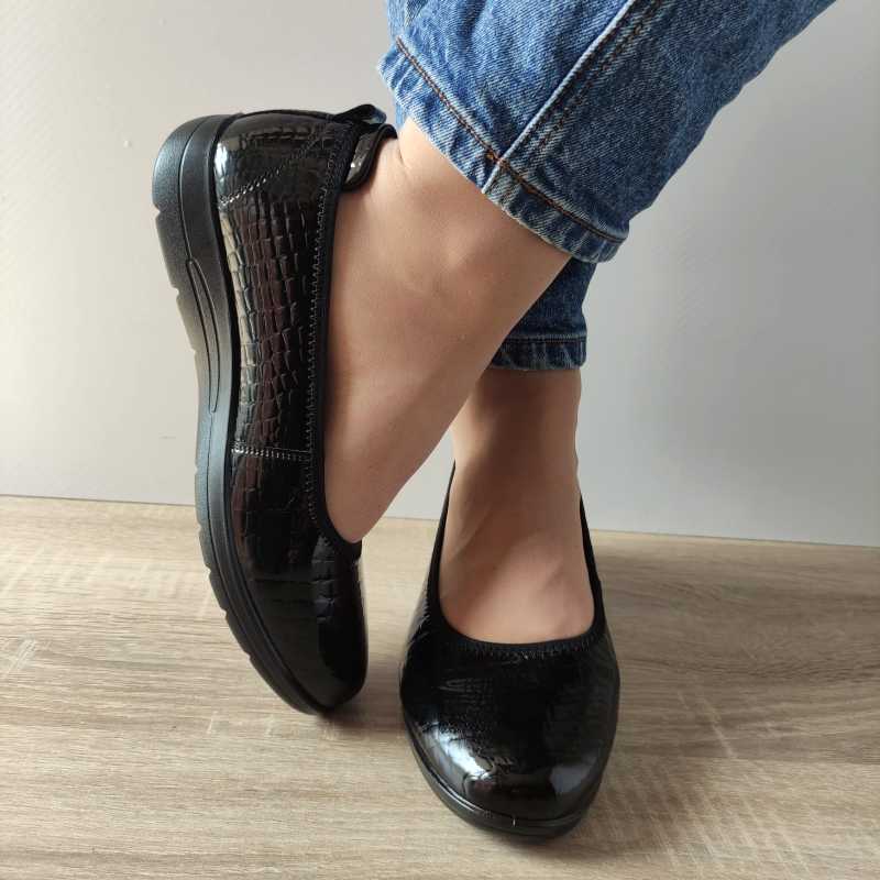 PANTOFI CASUAL DAMA FORMAZIONE S191522-1LTP NEGRI LAC - imagine 4