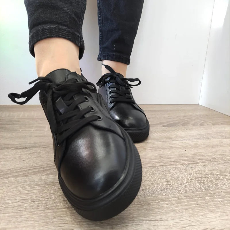 PANTOFI CASUAL DAMA FORMAZIONE S3129T NEGRI - imagine 5