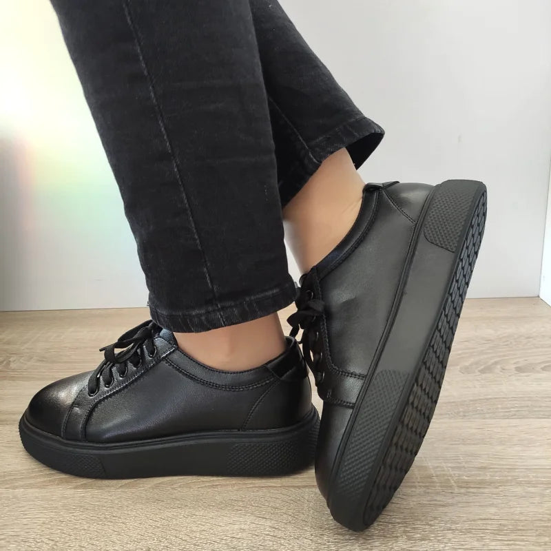 PANTOFI CASUAL DAMA FORMAZIONE S3129T NEGRI - imagine 2