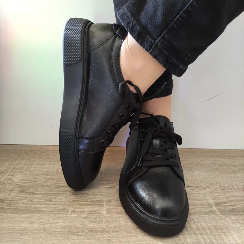 PANTOFI CASUAL DAMA FORMAZIONE S3129T NEGRI - imagine 3