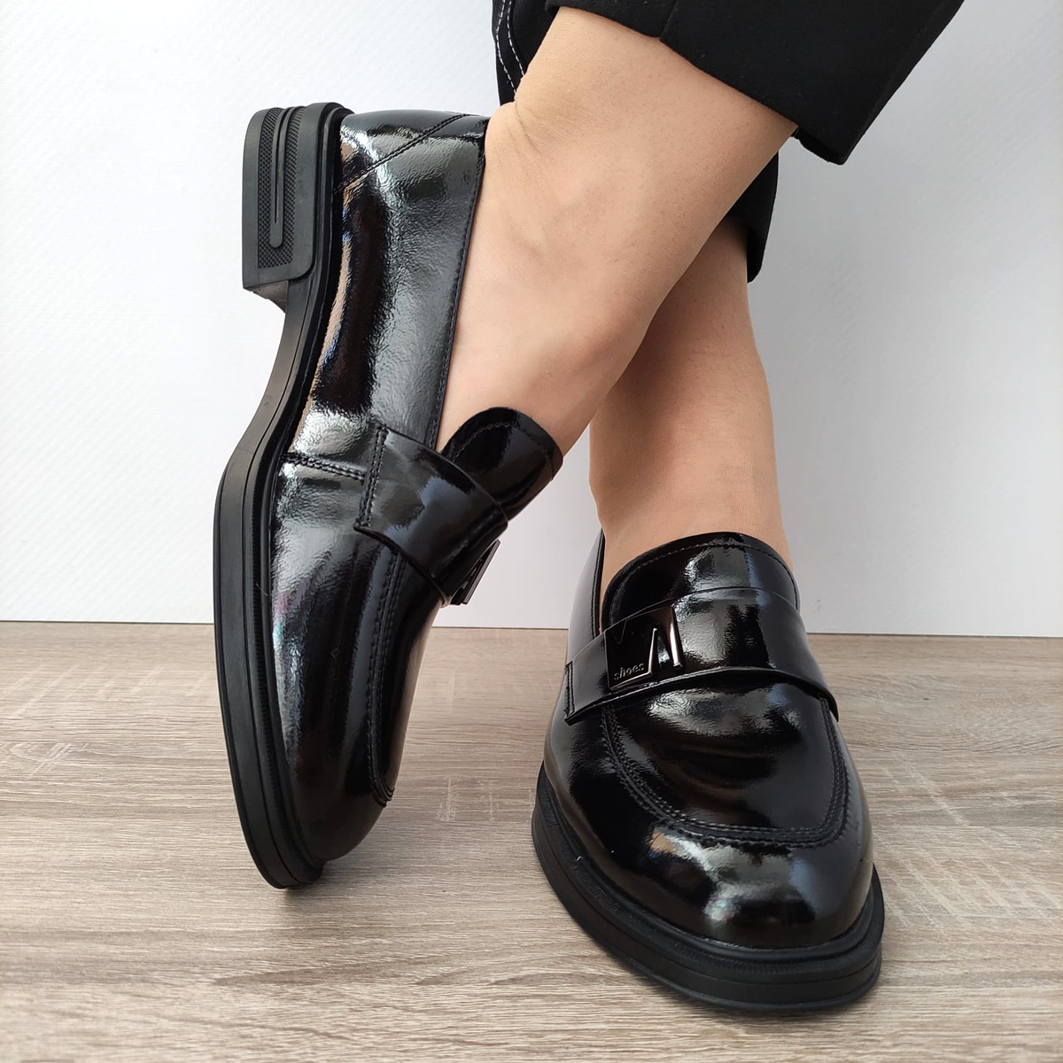 PANTOFI CASUAL DAMA FORMAZIONE S7922L NEGRI - imagine 9