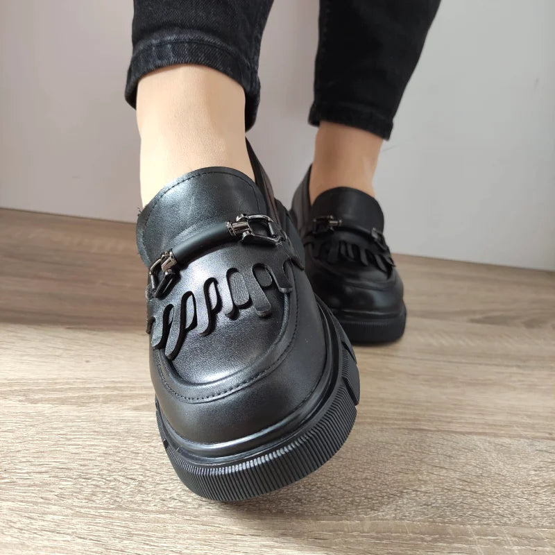PANTOFI CASUAL DAMA FORMAZIONE S89593T NEGRI - imagine 3