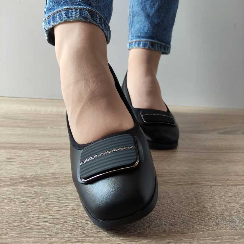 PANTOFI CASUAL DAMA FORMAZIONE TP5011-6 NEGRI - imagine 4