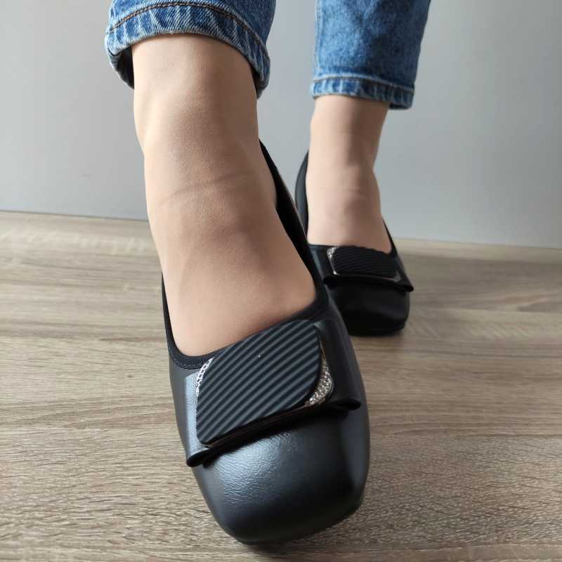 PANTOFI CASUAL DAMA FORMAZIONE TP5103-12 NEGRI - imagine 5