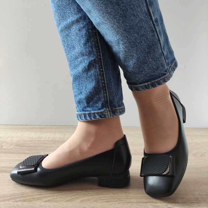 PANTOFI CASUAL DAMA FORMAZIONE TP5103-12 NEGRI - imagine 3