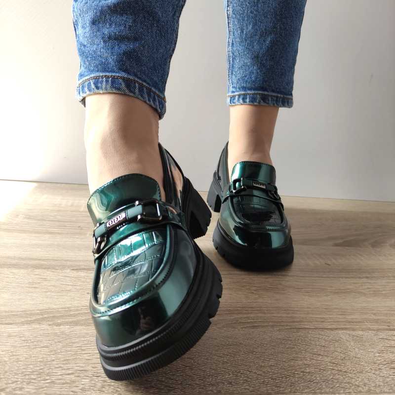 PANTOFI CASUAL DAMA FORMAZIONE TP6830-1 VERZI LAC