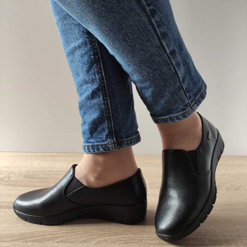 PANTOFI CASUAL DAMA JANA 24662-41 NEGRI - imagine 2