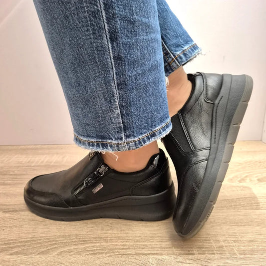 PANTOFI CASUAL DAMA JANA 24761-45 001 NEGRI