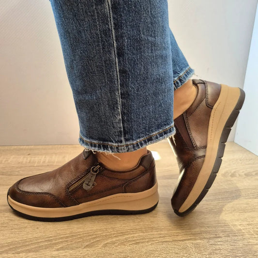 PANTOFI CASUAL DAMA JANA 24761-45 305 MARO CONIAC