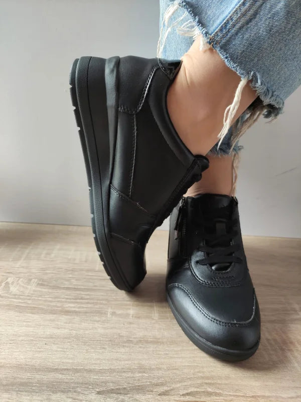 PANTOFI CASUAL DAMA JANA 8-23700-45 NEGRI - imagine 3