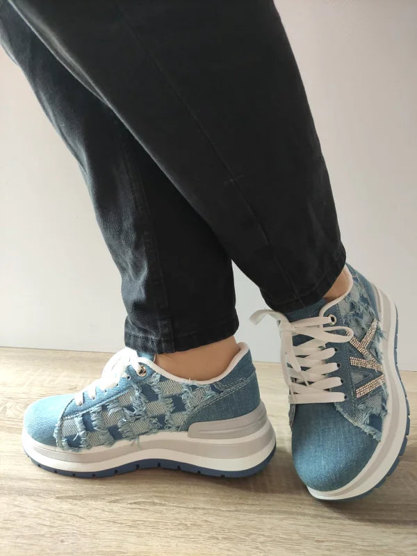 PANTOFI CASUAL DAMA JOMIX WSC250517-21 JEANS - imagine 2