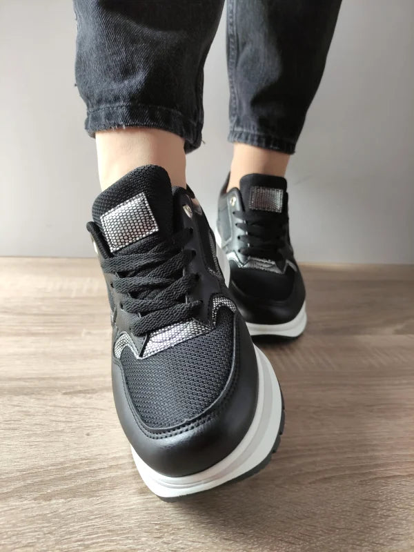 PANTOFI CASUAL DAMA JOMIX WSC250521-1 NEGRE - imagine 3